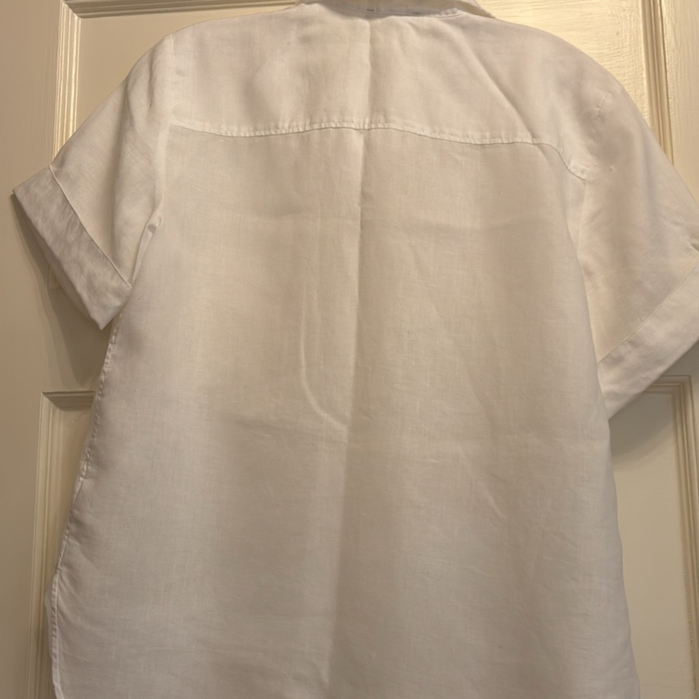 Hinson Wu Layla Collar Short‎ Sleeve Top - Picture 4 of 6